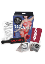Load image into Gallery viewer, Play with Me Lingerie Wicked Sexy Lingerie Play Kit - Purple/Red