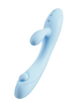 Load image into Gallery viewer, Play with Me Moondust Magic Rechargeable Silicone Rabbit Vibrator

