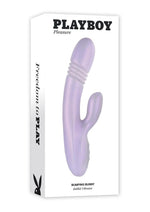 Load image into Gallery viewer, Playboy Bumping Bunny Rechargeable Silicone Rabbit Vibrator - Pink
