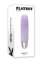 Load image into Gallery viewer, Playboy Bunny Bunch Rechargeable Silicone Bullet - Purple
