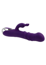 Load image into Gallery viewer, Playboy Bunny Punch Rechargeable Silicone Rabbit Vibrator with Twirly G-Spot Head
