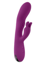 Load image into Gallery viewer, Playboy Busy Bunny Rechargeable Silicone Rabbit Vibrator - Purple
