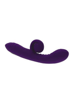 Load image into Gallery viewer, Playboy Curlicue Rechargeable Silicone Rabbit Vibrator

