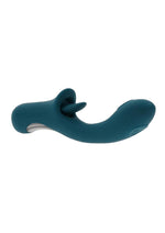 Load image into Gallery viewer, Playboy Harmony Rechargeable Silicone Vibrator with Clitoral Stimulator
