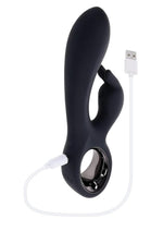 Load image into Gallery viewer, Playboy Late Night Bunny Rechargeable Silicone Dual Vibrator
