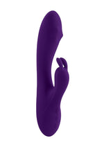 Load image into Gallery viewer, Playboy On Repeat Rechargeable Silicone Rabbit Vibrator - Purple
