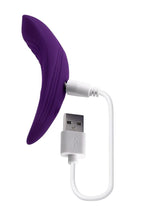 Load image into Gallery viewer, Playboy Our Little Secret Rechargeable Silicone Panty Vibe with Remote Control

