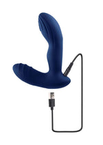 Load image into Gallery viewer, Playboy Pleasure Pleaser Rechargeable Silicone Vibrating Warming Prostate Massager with Remote Control
