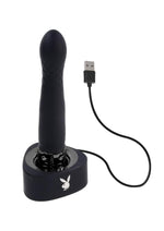 Load image into Gallery viewer, Playboy Pleasure Zone Rechargeable Silicone Light-Up Vibrator
