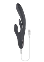 Load image into Gallery viewer, Playboy Rapid Rabbit Rechargeable Silicone Vibrator
