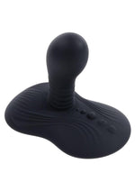 Load image into Gallery viewer, Playboy Sittin and Spinnin Rechargeable Silicone Vibrator with Remote Control - Black
