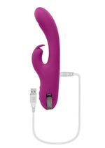 Load image into Gallery viewer, Playboy Thumper Rechargeable Silicone Rabbit Vibrator
