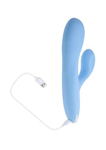 Load image into Gallery viewer, Playboy Up and Away Rechargeable Silicone Rabbit Vibrator

