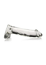 Load image into Gallery viewer, Pleasure Crystals Glass Dildo with Balls
