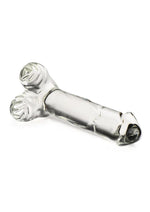 Load image into Gallery viewer, Pleasure Crystals Glass Dildo with Balls
