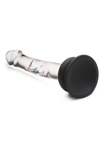 Load image into Gallery viewer, Pleasure Crystals Glass Dildo with Silicone Base
