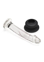Load image into Gallery viewer, Pleasure Crystals Glass Dildo with Silicone Base
