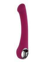 Load image into Gallery viewer, Pleasure Curve Rechargeable Silicone G-Spot Vibrator - Red
