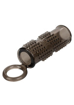 Load image into Gallery viewer, Pleasure Enhancer Penis Sleeve with Scrotum Support - Smoke
