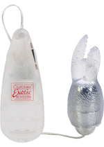 Load image into Gallery viewer, Pocket Exotics Snow Bunny Bullet - Clear - 4in
