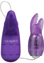 Load image into Gallery viewer, Pocket Exotics Snow Bunny Bullet - Purple - 4in
