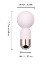 Load image into Gallery viewer, Pokewan Pocket Mini Vibrating Silicone Rechargeable Wand Massager