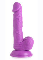 Load image into Gallery viewer, Pop Peckers Dildo with Balls - Purple - 6.5in
