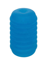 Load image into Gallery viewer, Pop Sock Ribbed Stroker - Blue
