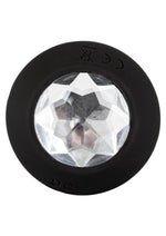Load image into Gallery viewer, Power Gem Vibrating Crystal Probe Silicone Rechargeable Butt Plug