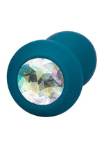 Load image into Gallery viewer, Power Gem Vibrating Crystal Probe Silicone Rechargeable Butt Plug