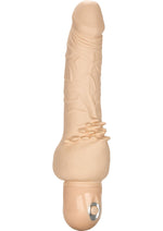 Load image into Gallery viewer, Power Stud Cliterrific Vibrating Dildo - Vanilla/White
