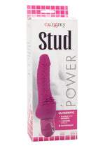 Load image into Gallery viewer, Power Stud Cliterrific Vibrator Waterproof - Pink - 6.75in
