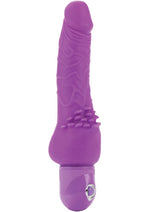 Load image into Gallery viewer, Power Stud Cliterrific Vibrator Waterproof - Purple - 6.75in
