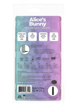Load image into Gallery viewer, Powerbullet Alice's Bunny Silicone Rechargeable Rabbit Vibrator