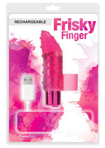 Load image into Gallery viewer, Powerbullet Frisky Finger Rechargeable Finger Massager - Pink
