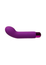 Load image into Gallery viewer, Powerbullet Sara&#39;s Spot 10 Function Rechargeable Silicone Vibrating Bullet - Purple
