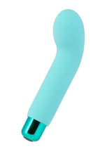 Load image into Gallery viewer, Powerbullet Sara&#39;s Spot 10 Function Rechargeable Silicone Vibrating Bullet - Teal
