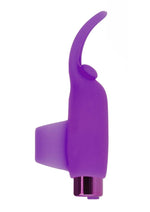 Load image into Gallery viewer, Powerbullet Silicone Teasing Tongue with Mini Rechargeable Bullet - Purple - 2.5in
