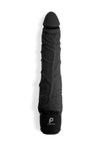 Load image into Gallery viewer, Powercocks Silicone Realistic Vibrator - Black - 7in
