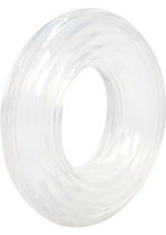 Load image into Gallery viewer, Premium Silicone Cock Ring - Clear - Large
