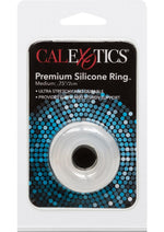Load image into Gallery viewer, Premium Silicone Cock Ring - Clear - Medium
