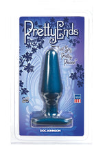 Load image into Gallery viewer, Pretty Ends - Medium Anal Plug - Blue/Iridescent Blue