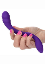 Load image into Gallery viewer, Pretty Little Wands Charmer Rechargeable Silicone Vibrator
