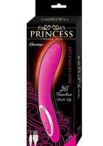 Load image into Gallery viewer, Princess Dynamic Heat Rechargeable Silicone Vibrator with Clitoral Stimulator - Pink
