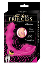 Load image into Gallery viewer, Princess Euphoria Silicone Rechargeable Vibrator - Pink
