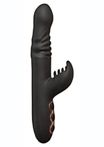 Load image into Gallery viewer, Princess Silicone Rechargeable Heat-Up Thruster - Black
