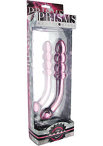 Load image into Gallery viewer, Prisms Erotic Glass Hamsa G-Spot Glass Wand - Pink
