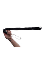 Load image into Gallery viewer, Prisms Lingam Glass Dildo Flogger
