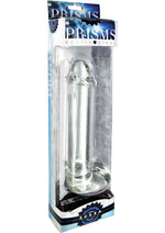 Load image into Gallery viewer, Prisms Sukra Grand Glass 8.88in Dildo - Clear
