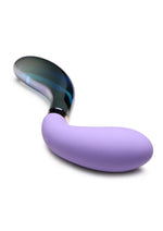 Load image into Gallery viewer, Prisms Vibra-Glass 10x Pari Duel End Wavy Rechargeable Silicone/Glass Vibrating Dildo
